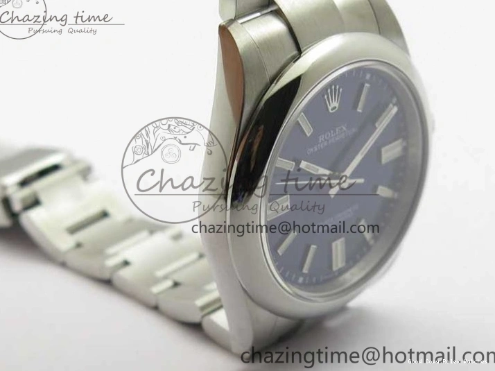 Best AAA Replica Sites Bracelet Best Blue 124300 Edition 41mm 2693 Upgraded Perpetual BP Oyster on Maker Dark Dial SS 1103